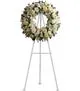 Sympathy Flowers - Wreaths - Serenity Sympathy Wreath